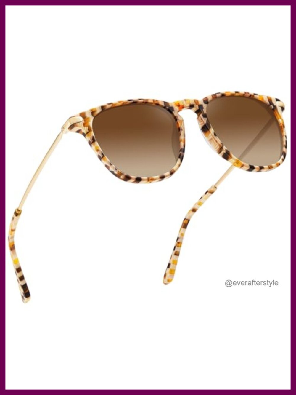 Acetate Polarized UV400 Sunglasses Square Full Frame